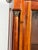 Vintage Victorian Style Glass Door Mahogany Bookcase For Sale - Image 11 of 11