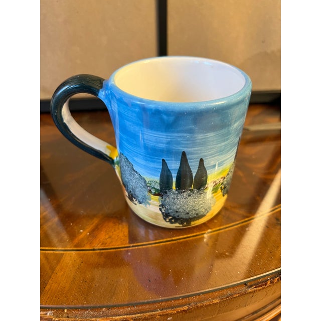 1970s Cypress Trees Mug – Made in Italy For Sale - Image 4 of 4