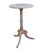 Wood Small Antique Bleached Gustavian Style Round Side Table, 1850 For Sale - Image 7 of 7
