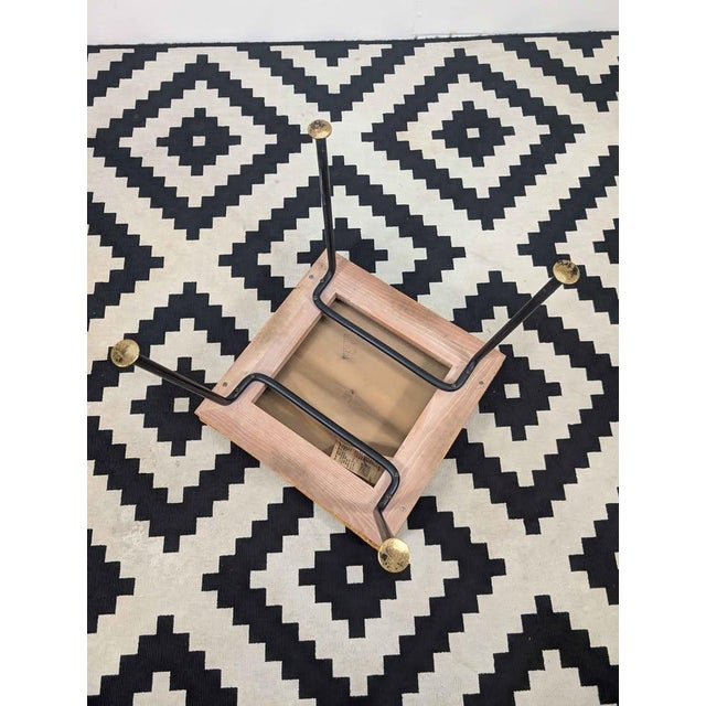 1950s Iron Stool by Raymond Loewy for Mengel For Sale In Seattle - Image 6 of 7