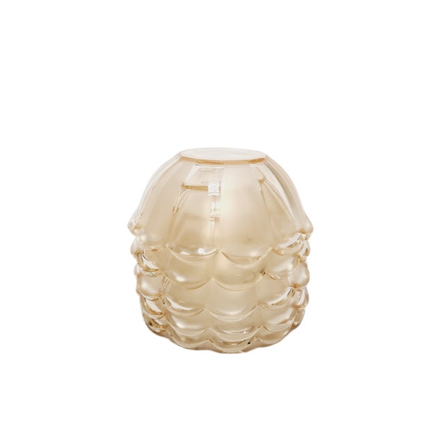 Art Deco Dessert Service from Niemen Glassworks, Poland, 1930s, Set of 5 For Sale - Image 6 of 11
