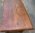 Wood Vintage Solid Wood Oak Coffee Table With Pegged Construction For Sale - Image 7 of 11