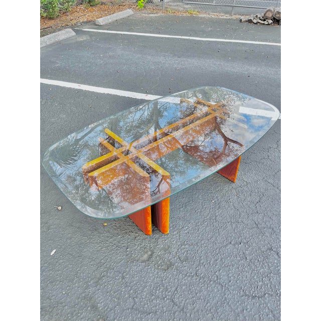 Brown Mid Century Modern Modular Teak Coffee Table | Gustav Gaarde for Trekanten For Sale - Image 8 of 12