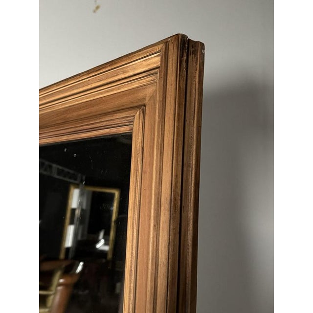 19th Century Belgian Full-Length Mirror For Sale - Image 16 of 18
