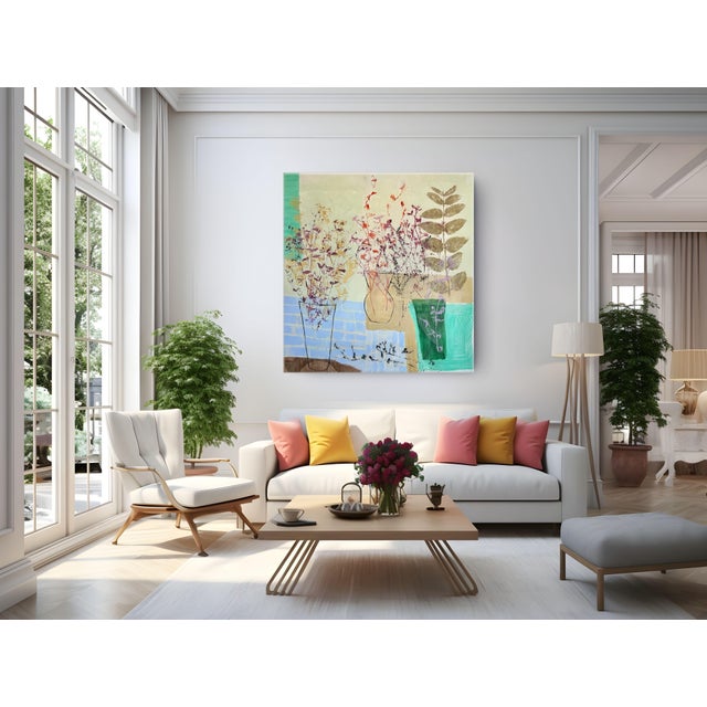 Contemporary Flower Shop Organic Modern Collage For Sale - Image 3 of 7