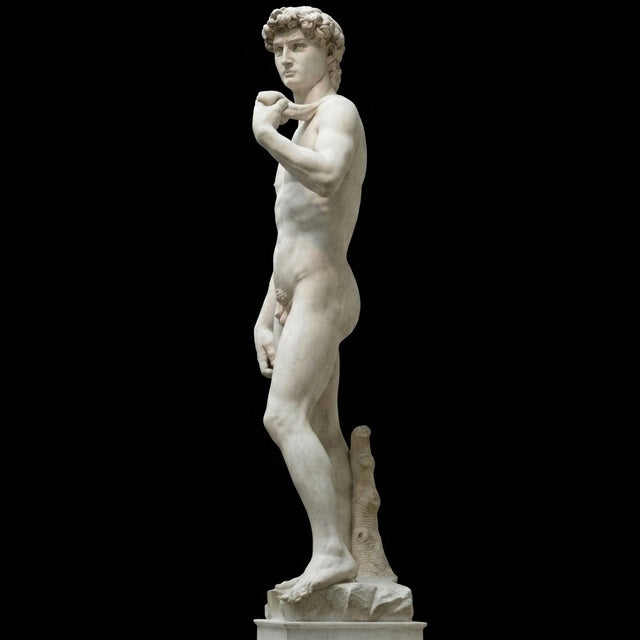 A timeless representation of the celebrated figure of David, this sculpture showcases the beauty and balance of classical...