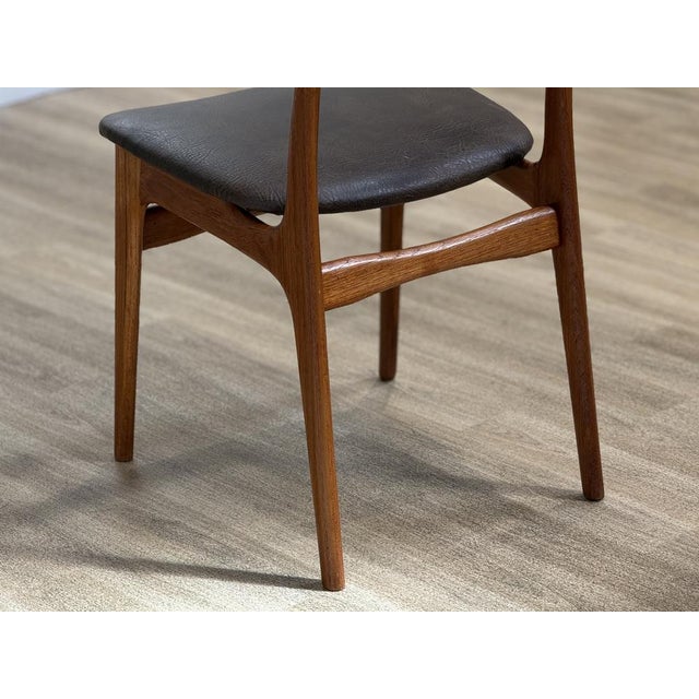 Randers Møbelfabrik Vintage Danish Teak Dining Chairs by Schiønning & Elgaard for Randers Møbelfabrik, 1960s, Set of 6 For Sale - Image 4 of 15