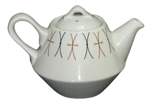 Mid Century Modern Flare Ware "Mynah" Teapot by Hall China