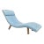 Mid Century Wavy Chaise Lounge by Enrico Bartolini For Sale