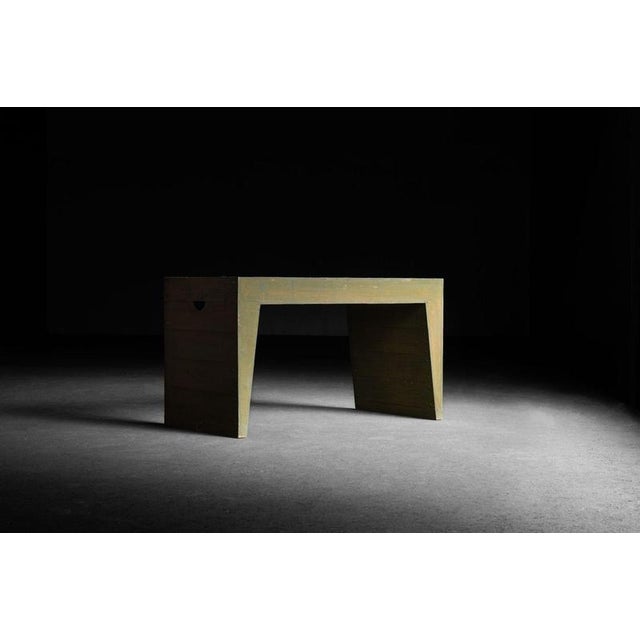 A rare writing table designed by Nico van der Laan for the Pauluskerk in Dongen, built between 1965 and 1967 under the...