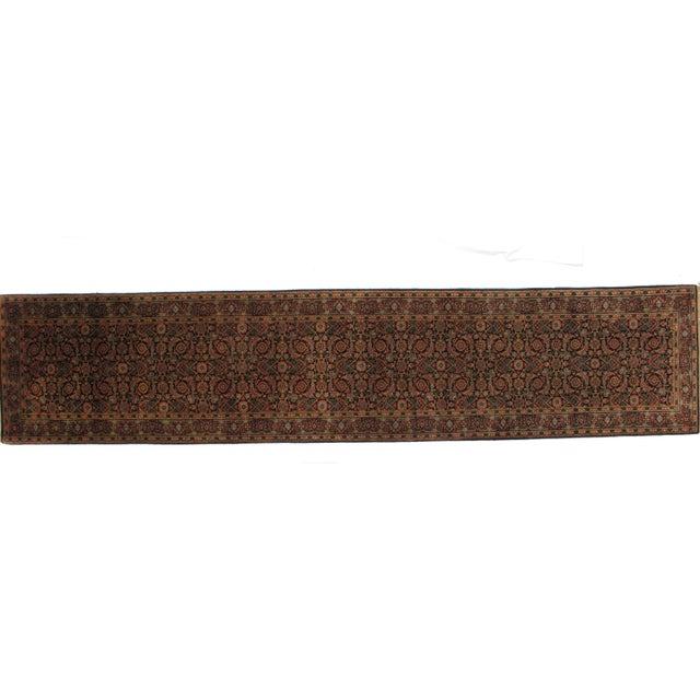 Traditional Indo Ferahan Runner Rug - 2′7″ × 12′ For Sale - Image 3 of 7