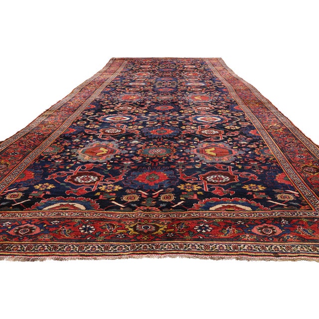 English Late 19th Century Persian Kurd Rug, 06'10 X 19'10 For Sale - Image 3 of 10