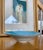 Original, Signed Framed Art in Teal, Gold and Tobacco by Jean Richardson For Sale - Image 12 of 12