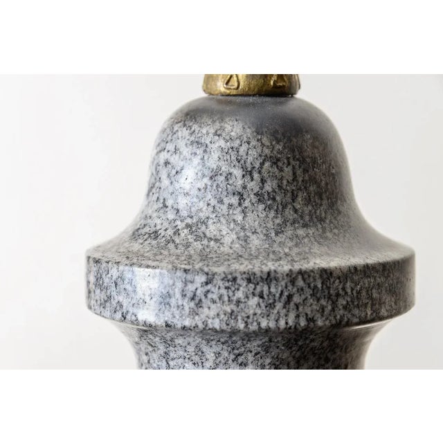 Large granite urn/finial. One piece.
