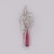 Pink 3.2Ct Pink Tourmaline Pendant With Earth Mined Diamond Accents: Solid 18k Gold For Sale - Image 8 of 8