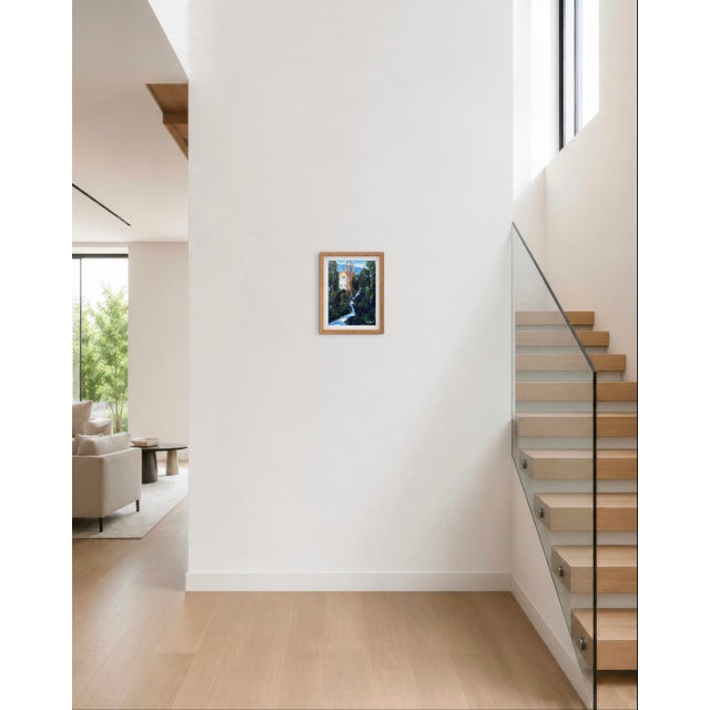 Sutter Creek Sun-Dappled - Modern Impressionist Oil Painting For Sale - Image 9 of 12