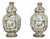 Antique English Decalcomania Vases, 1840, Set of 2 For Sale