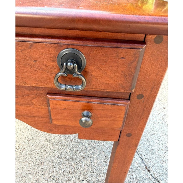 Late 20th Century Bob Timberlake #833-946 for Lexington Solid Cherry Lamp End Side Tables – Pair For Sale - Image 16 of 18