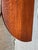 Wood Antique Half Moon Tiger Oak Demi Lune Single Drawer Console Table For Sale - Image 7 of 15