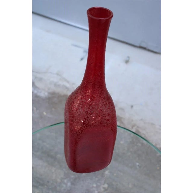 Murano Glass Bottle from Seguso, 1960s For Sale - Image 6 of 9