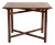 X Shaped Foot Chessboard Table For Sale