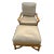 Vintage 1964 McGuire Bamboo Lounge Chair and Ottoman For Sale