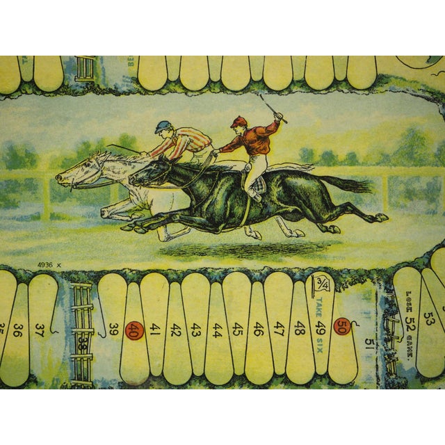 "Steeplechase Game Board" Chairish