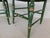 L Hitchcock Green Rush Bottom Stenciled Chairs - A Pair For Sale - Image 14 of 17