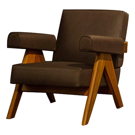 053 Capitol Complex Armchair by Pierre Jeanneret for Cassina For Sale