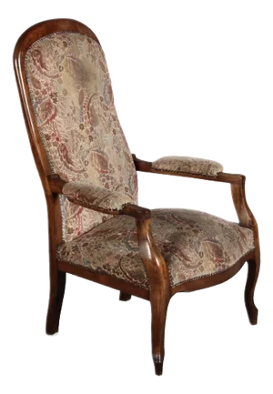 Antique Louis Phillipe Armchair in Walnut, 1860