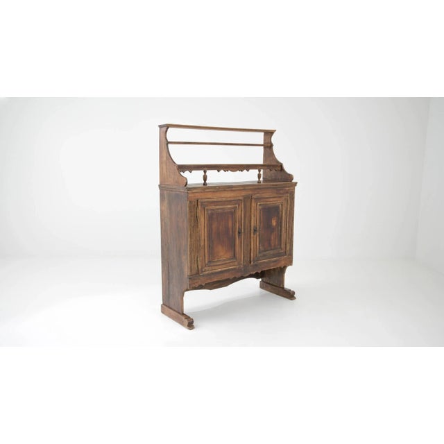 19th Century German Wooden Cupboard For Sale - Image 9 of 10