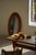 1960s Large Oval Wall Mirror in Pine by Glasmäster Markaryd, Sweden, 1960s For Sale - Image 5 of 17