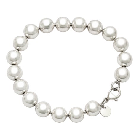 Tiffany & Co. Sterling Silver Ball Bracelet - Classic 1962 Design For Sale