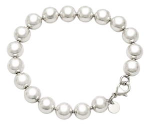 Tiffany & Co. Sterling Silver Ball Bracelet - Classic 1962 Design