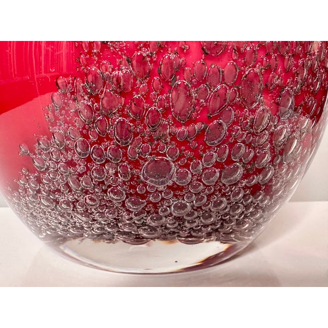 Lead Crystal Glass Art Vase from Schott Zwiesel, West Germany, 1960s For Sale - Image 11 of 18
