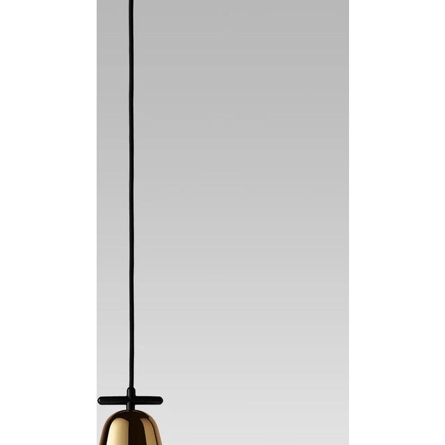 Golden Lighto T Pe Glossy Suspension Lamp by Jaime Hayon for Parachilna For Sale - Image 6 of 11