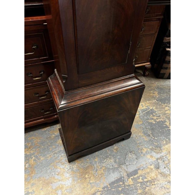Georgian Mahogany Longcase Clock For Sale - Image 9 of 17