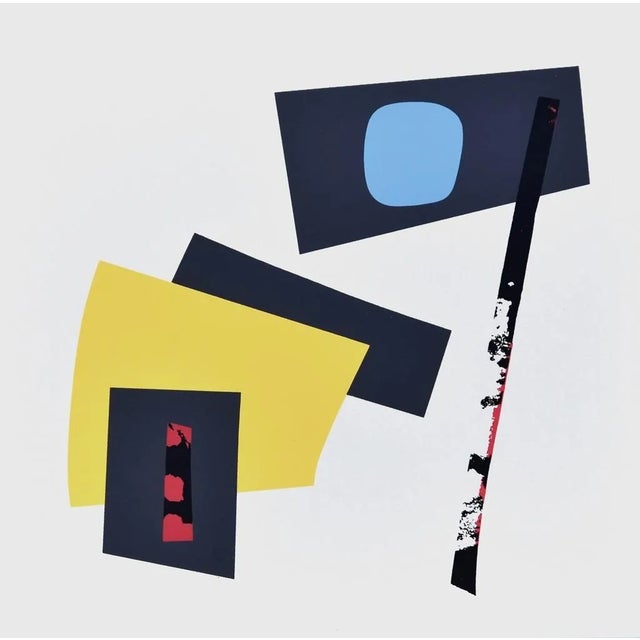 Composition - Original Lithograph by North European Master - 1959 1959 For Sale