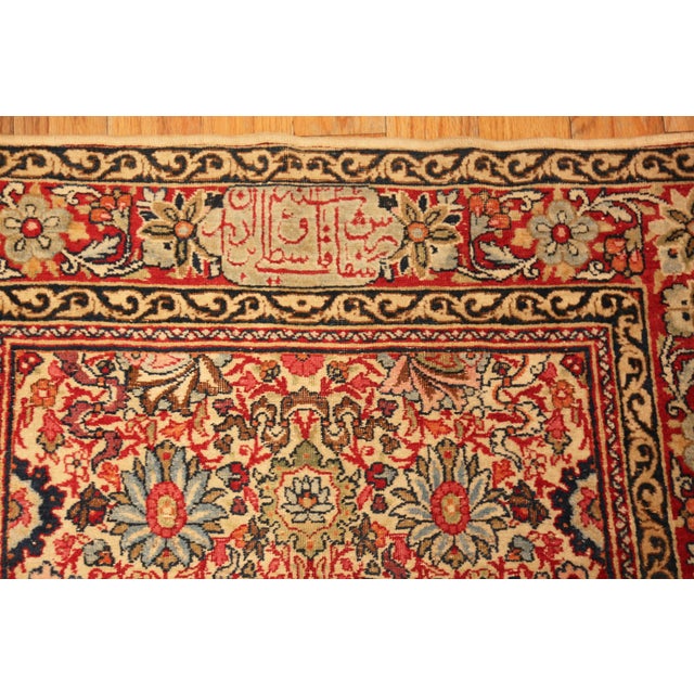 19th Century Nazmiyal Collection Antique Persian Kerman Runner Rug For Sale - Image 5 of 7