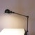 Vintage French Table Clamp Lamp in Black Metal, 1950s For Sale - Image 5 of 17