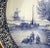Mid-Century Dutch Hand Painted Royal Sphinx Maastricht Delft Platter For Sale - Image 4 of 11