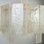 Metal New Italian Large Oval Murano Glass Plaques Chandelier For Sale - Image 7 of 11