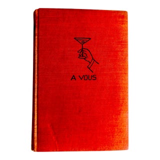 Rare 1946 Vintage Cocktail Guide, Illustrated Book For Sale