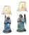 Antique Angel Lamps - a Pair For Sale