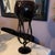 Stunning Jozefina Krosno hand-blown Polish art glass pedestal bowl (often called “Jellyfish” or “Octopus” design). This...