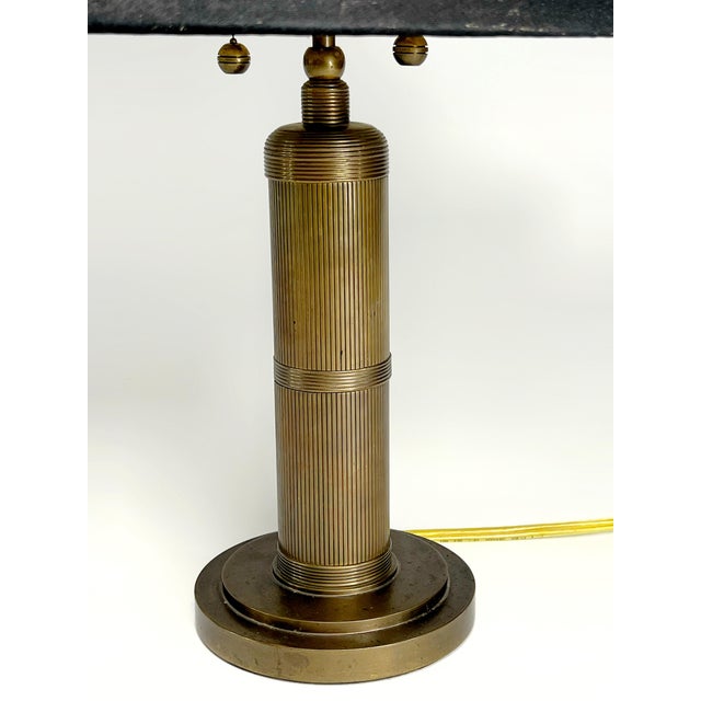 Longacre Small Table Lamp by Thomas O'Brien for Visual Comfort. I changed the shade and hand painted it to give it a more...