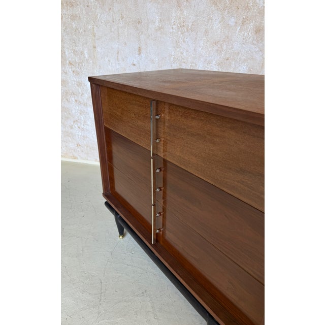 Pair of Kent Coffey Small Chest of Drawers, American Mid-Century Modern For Sale - Image 11 of 17