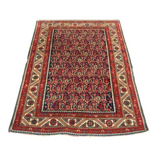 Early 20th Century Antique Malayer Rug -- 3’5” X 4’7” For Sale