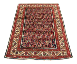 Early 20th Century Antique Malayer Rug -- 3’5” X 4’7”