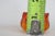 Flower Shaped Glowing Orange Glass Tealight Holder Small Petal Ring Dish 4946b For Sale - Image 4 of 13
